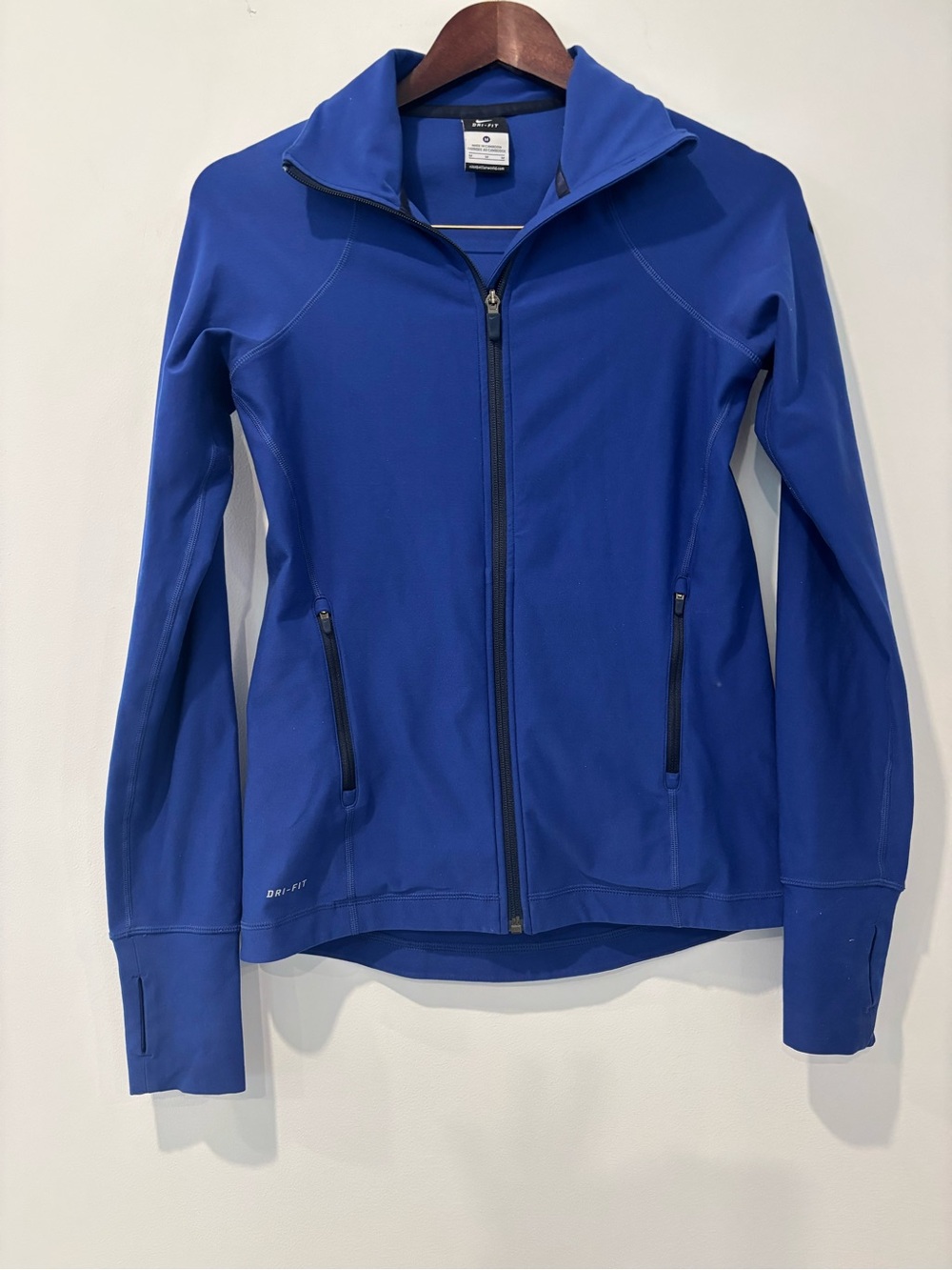 Nike Women's Royal Blue Full-Zip Utility Jacket